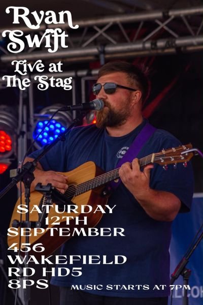 ryan swift live music at the stag